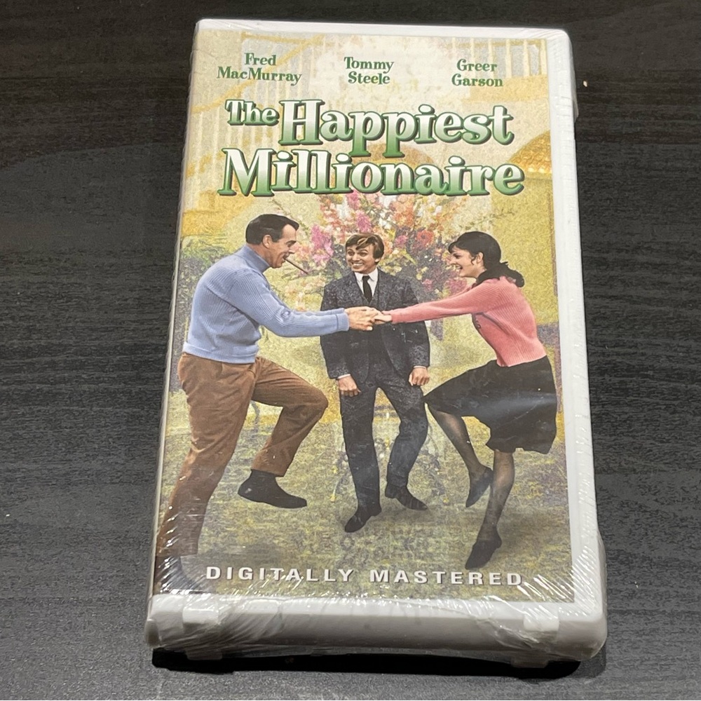 The Happiest Millionaire (New Sealed VHS, 1999) Fred MacMurray, Anchor Bay, 1967